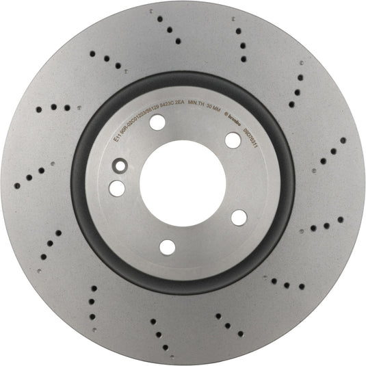Brembo Oe 09.D763.11 BRE UV Coated OE Equiv Rotors