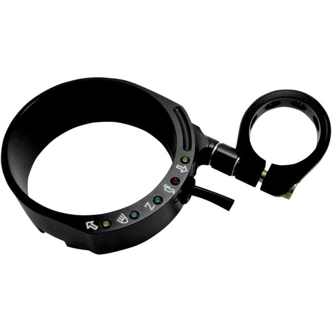 Joker Machine 10-305B Speedo Relocation Bracket - Black Anodized