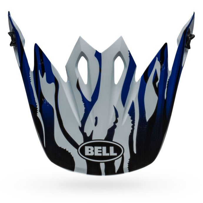 Bell Helmets Visor for MX-9 Decay MIPS Helmets - Gloss Blue
