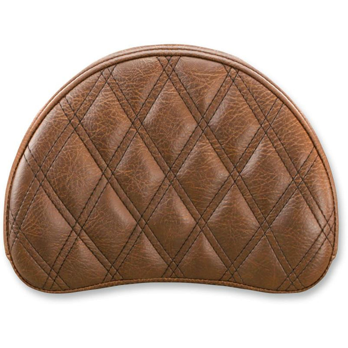 Saddlemen 051345 Half-Moon Sissy Bar Pad for Explorer-LS & Step-Up-LS Seat - 10in. x 8in. - Brown