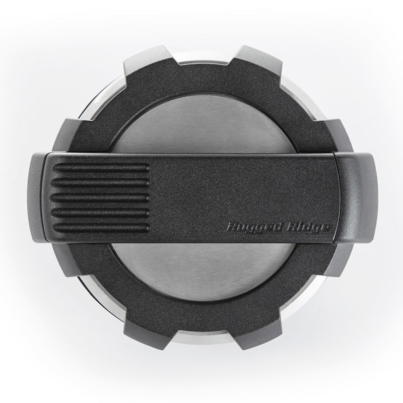 Load image into Gallery viewer, Rugged Ridge 11425.10 RUG Fuel Tank Caps / Doors
