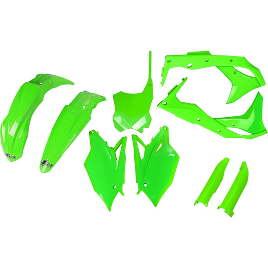 Ufo Plastics KAKIT224F@AFLU Complete Body Kit - Neon Green
