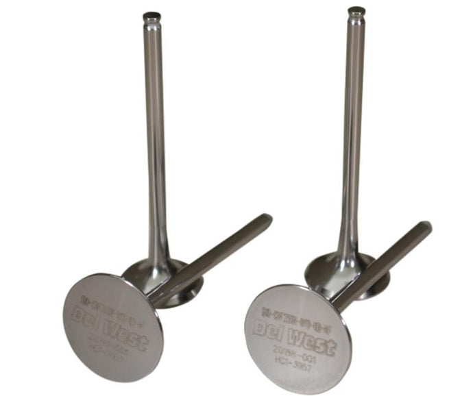 Del West CRF250REV10NDHF Hgh Performance ND HF Titanium Exhaust Valve