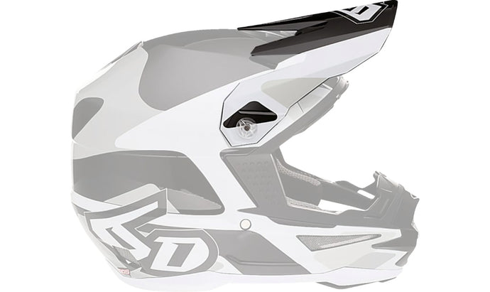 6D Visor for ATR-1 Helmet - Apex White