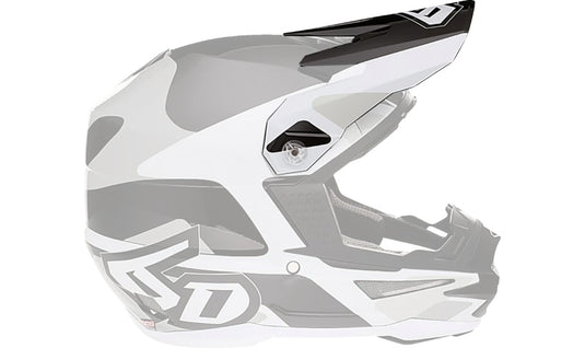 6D Visor for ATR-1 Helmet - Apex White