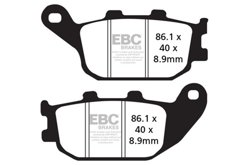 Load image into Gallery viewer, Ebc Powersports SFA358 EBC FA-SFA-X Brake Pads
