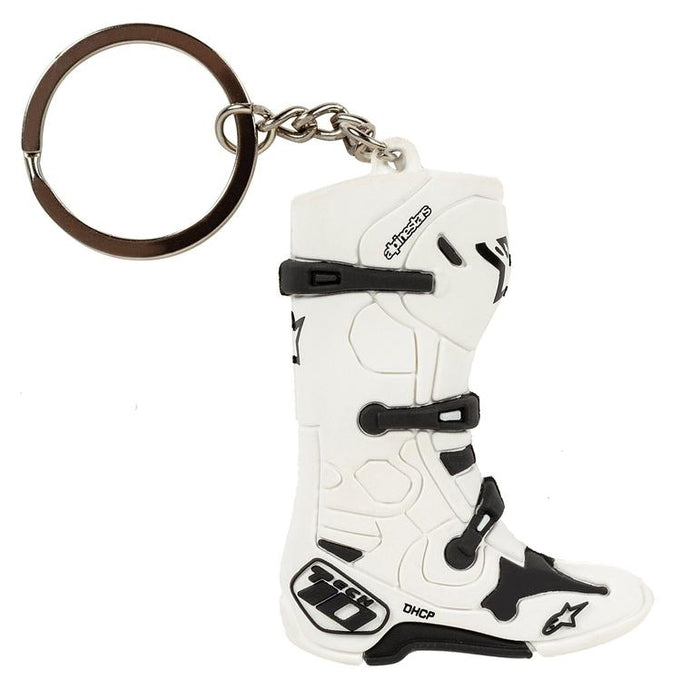 Alpinestars New Tech 10 Boot Keyfob - White
