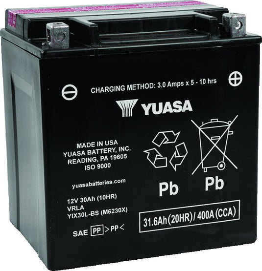 Yuasa Battery YUAM6230XPW YSA Maintenance Free Battery