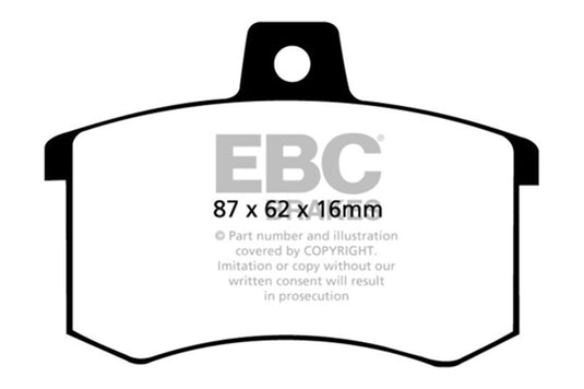 Ebc DP3370C EBC Redstuff Brake Pad Sets