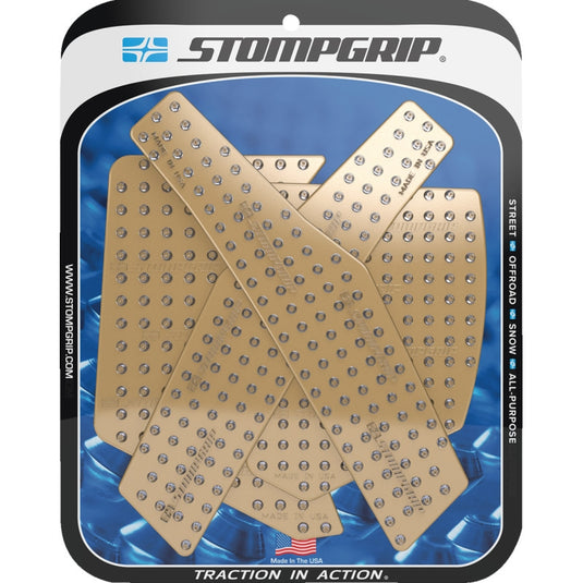 Stompgrip 55-10-0190C Volcano Profile Traction Tank Grip - Street - Black