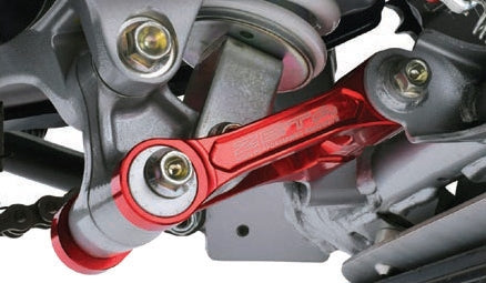Zeta ZE56-01152 Adjustable Lowering Link Kit  - Red