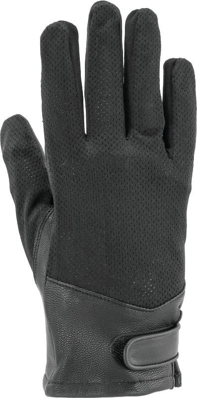 Kuryakyn 094484 KUR Pecos Leather Mesh Gloves