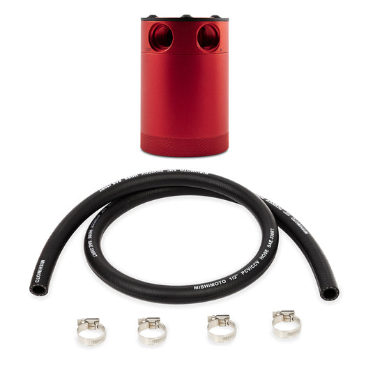 Mishimoto MMBCC-CBTWO-RD MM Baffled Oil Catch - Univ