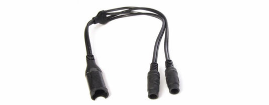 Tecmate O-35 Optimate Y-Splitter SAE IN  to DC 2.5mm Out Socket