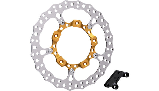 Arlen Ness 300-002 Big Brake Full Floating Rotor Kit - Gold