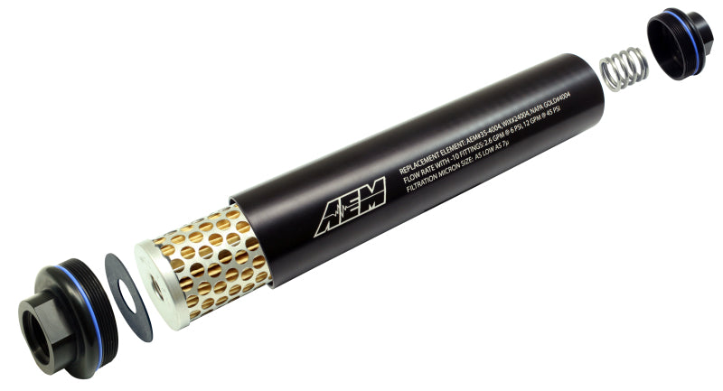 Load image into Gallery viewer, Aem 25-201BK AEM Fuel Filters
