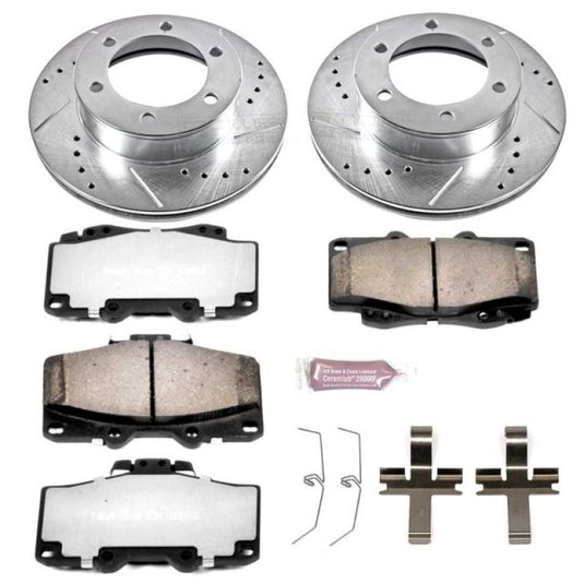 Powerstop K1233-36 PSB Z36 Truck & Tow Kit