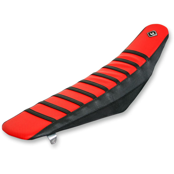 Flu Designs Inc. 15506 Pro Rib Seat Cover - Black/Red/Black