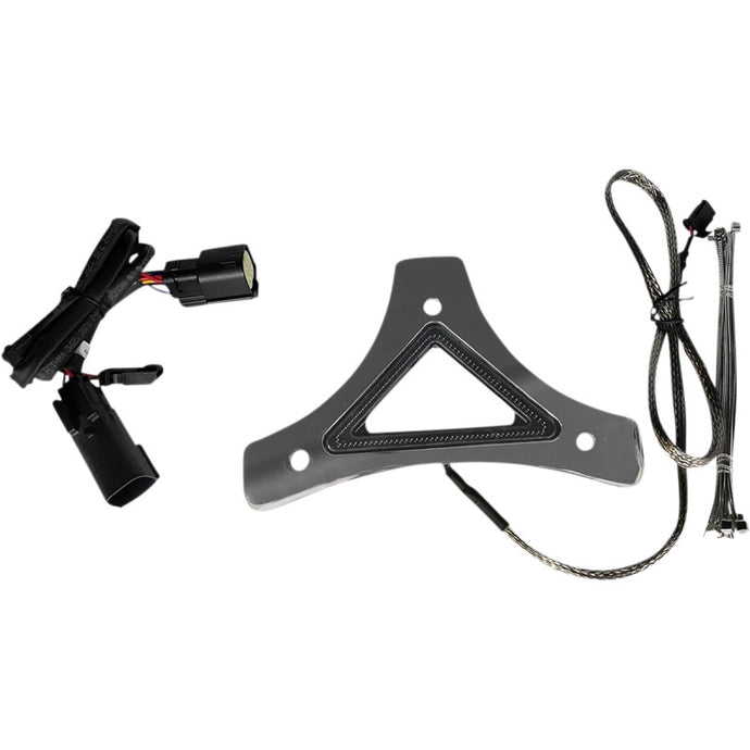 Custom Dynamics CD-BR-BCM-C Run/Brake Backrest LED Lights - Chrome