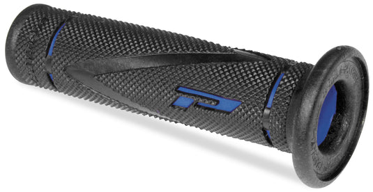 Pro Grip PA083800BL02OE 838 X-Slim Road and Trail Grips - Black/Blue