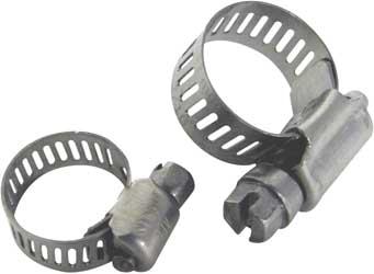 Motion Pro 12-0023 Stainless Steel Hose Clamps - 7/16in. - 25/32in. Hose