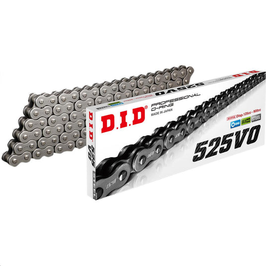 D.I.D M525VOX108ZB 525VO Professional O-Ring Series Chain - 108 Links