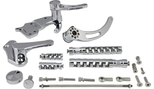 Accutronix FC305-SSAKC Muzzle Brake Forward Control - Chrome