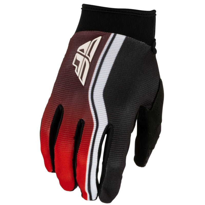 Load image into Gallery viewer, Fly Racing F-16 Raze Youth Gloves (Large, Black/Red/White)
