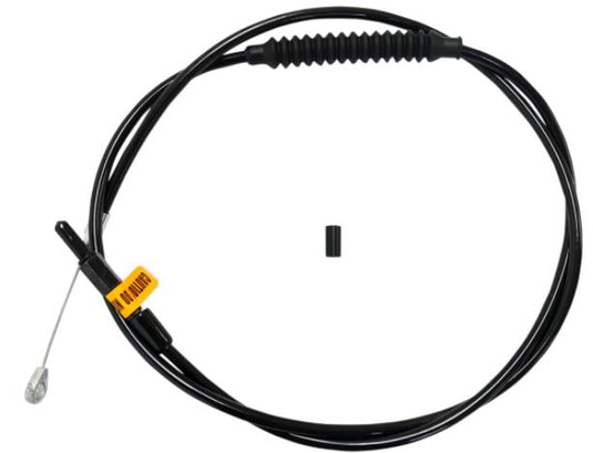 La Choppers LA-8010C13B Braided Clutch Cables - 12in.-14in. Ape Hangers - Black