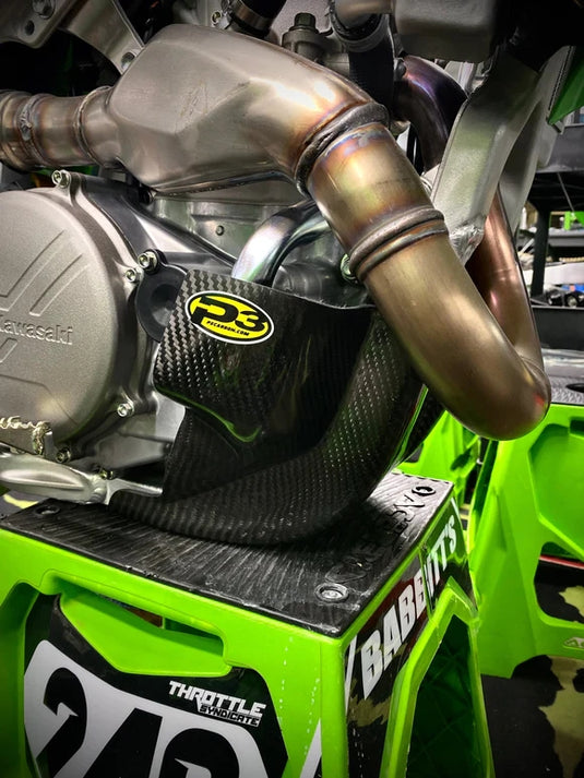 P3 306073-BLK Carbon Fiber Skid Plate