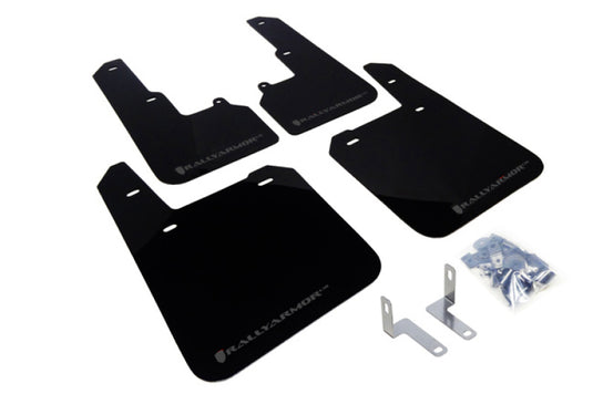 Rally Armor MF36-UR-BLK/GRY RAL UR Blk Flap/Grey Logo