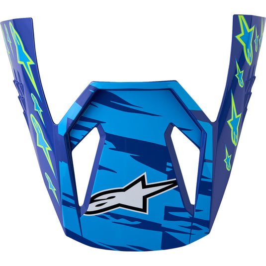 Alpinestars Visor for S-M3 Falcon Youth Helmet - Blue/Pink/Yellow