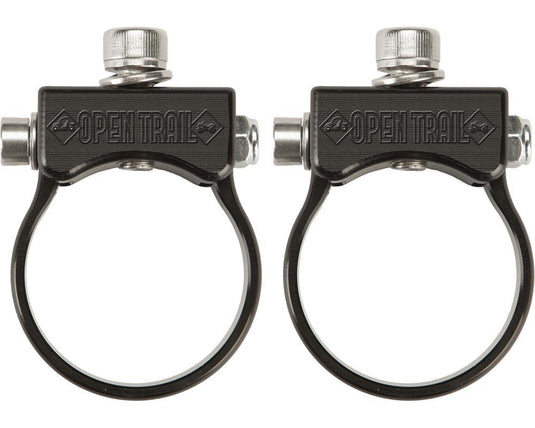 Open Trail MODOT1.70-BK Light Bar Brackets for 1.70in. Roll Bar