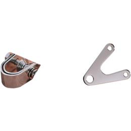 Drag Specialties DS-243803 Replacement Clamp Assembly for Mini Speedo and Tach - Chrome