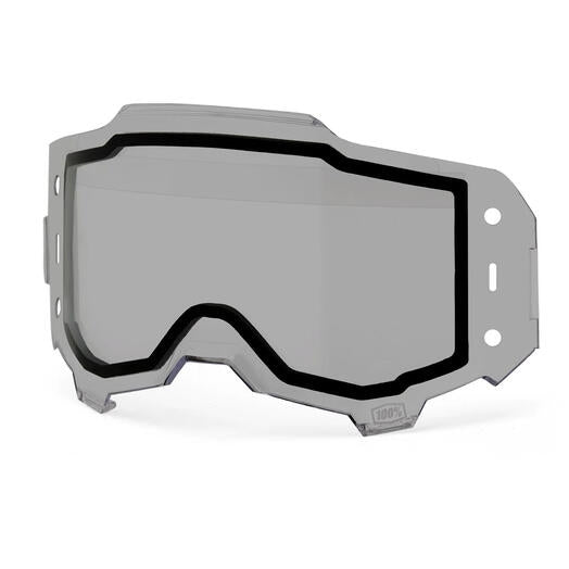 100% Replacement Dual Pane for Armega Forecast Goggles - Smoke Lens