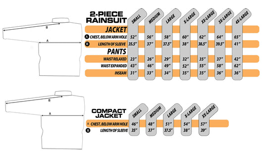 Nelson-Rigg SR-6000 StormRider 2-Piece Rain Suit