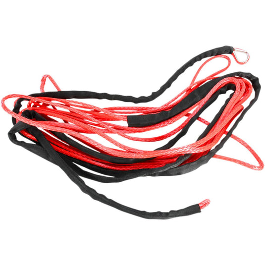 Moose Offroad 700-2150 Synthetic Winch Cable - 1/4in. x 50ft. - Red