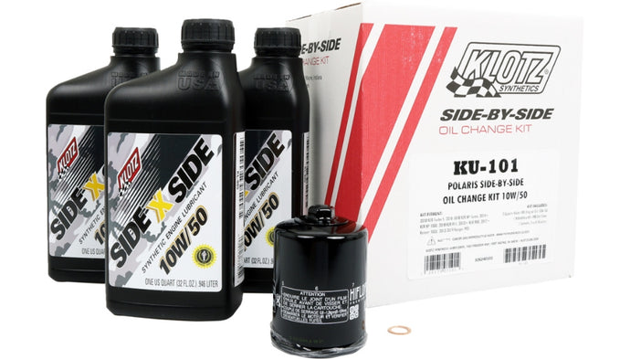 Klotz Lubricants KU-101 SXS Oil Change Kit - 10W/50