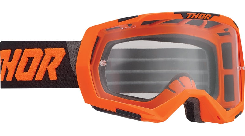 Load image into Gallery viewer, Flo Orange/Black / Clear Lens
