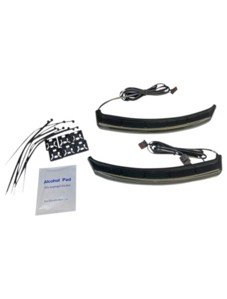 Custom Dynamics CD-INDBAG-INT-S Low-Profile Bagz for Indian - Smoke Lens