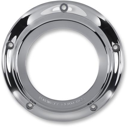 Barnett 3433043015 Scorpion Series Derby Cover - Clear/Chrome