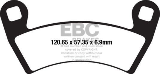 Ebc Powersports SXR656HH EBC SXR Brake Pads