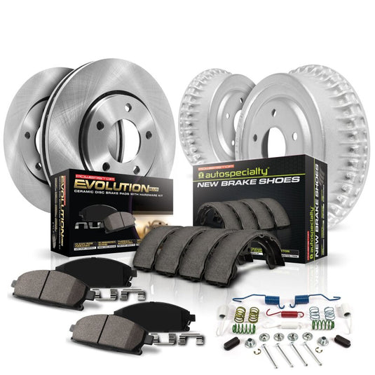 Powerstop KOE15484DK PSB Autospecialty Drum Kit