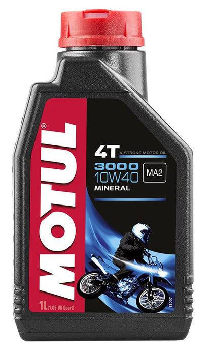 Motul 107672 3000 4T Oil -10W40 - 1L.