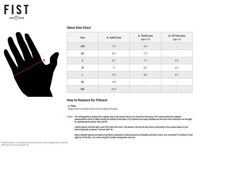 Load image into Gallery viewer, Fist Handwear Gypsy Tales The Gypsy Breezer Hot Weather Gloves (XX-Small, Black)
