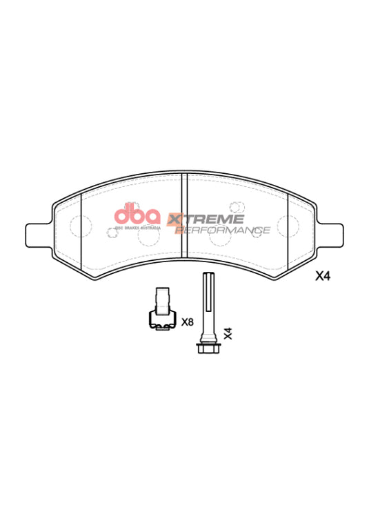 Dba DB7991XP DBA XP Performance Brake Pads