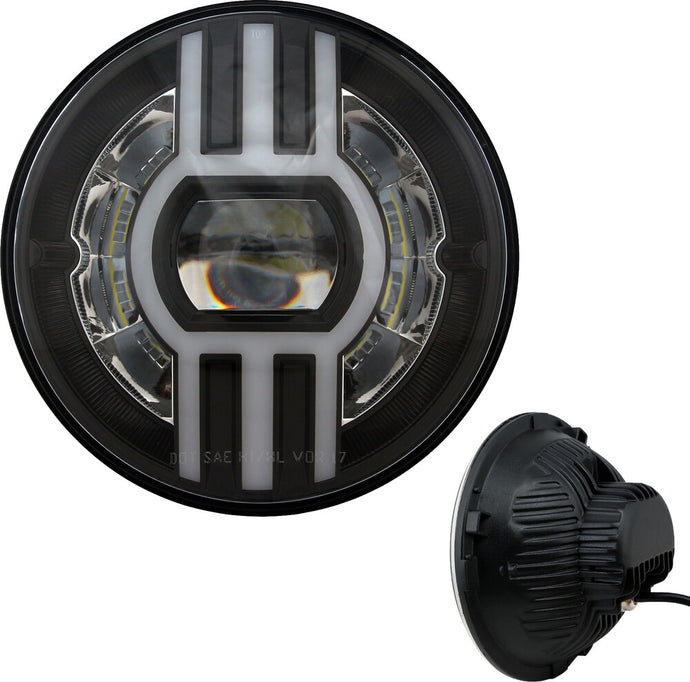 Cyron Lighting ABIG7B2-B Beast 2 Headlight - 105W - Black - 4800 Lumens