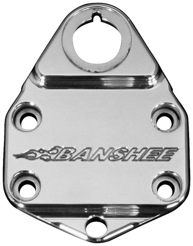 Modquad HC1-BK Handlebar Clamp with Key Guard - Banshee Logo