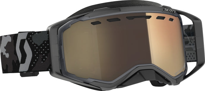 Dark Gray/Black / Light Sens. Bronze Chrome Lens