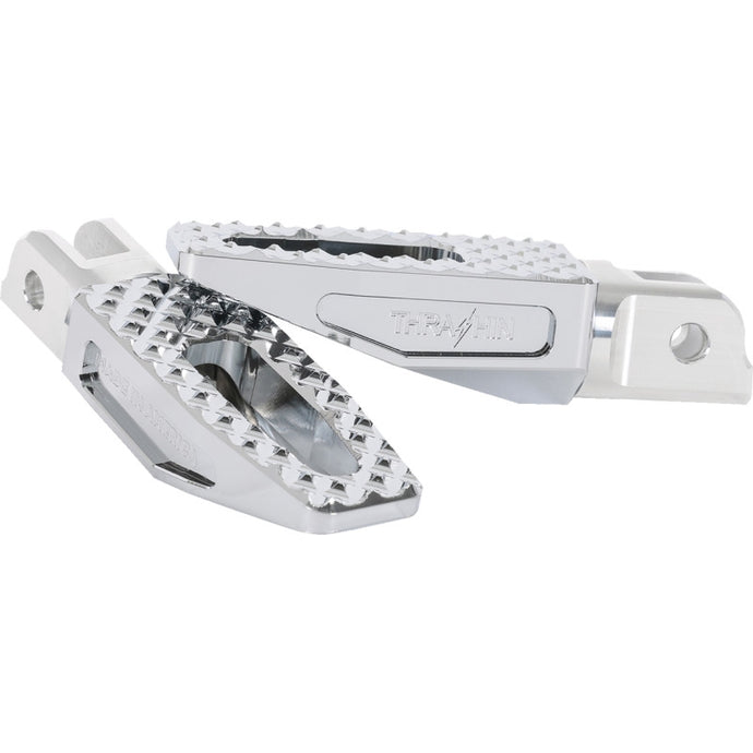 Thrashin Supply Company TSC-2021-3-SF P-54 Slim Male-Mount Footpegs - Chrome